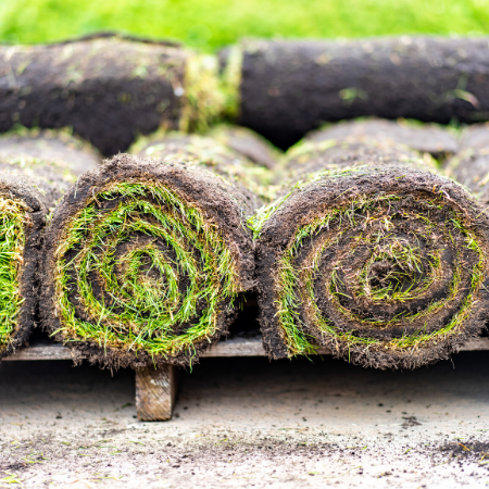 turf laying in South Wales