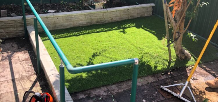 artificial grass laying cardiff