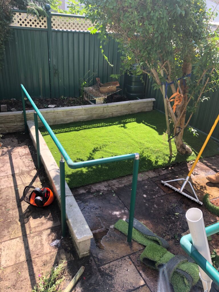 artificial grass laying cardiff