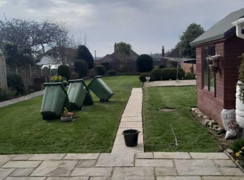 patio construction south wales