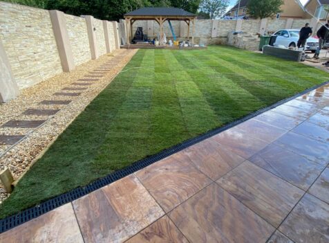 lawn turfing south wales