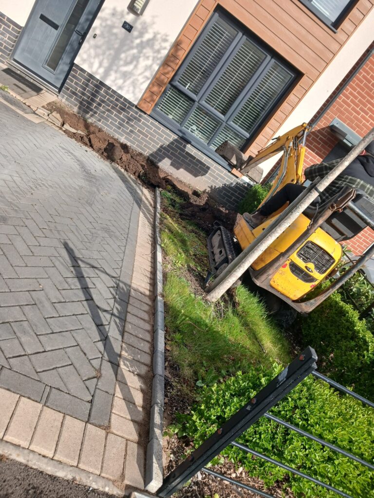 Block paving driveways in Radyr