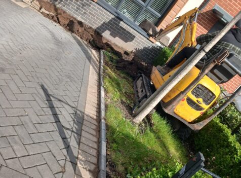 Block paving driveways in Radyr