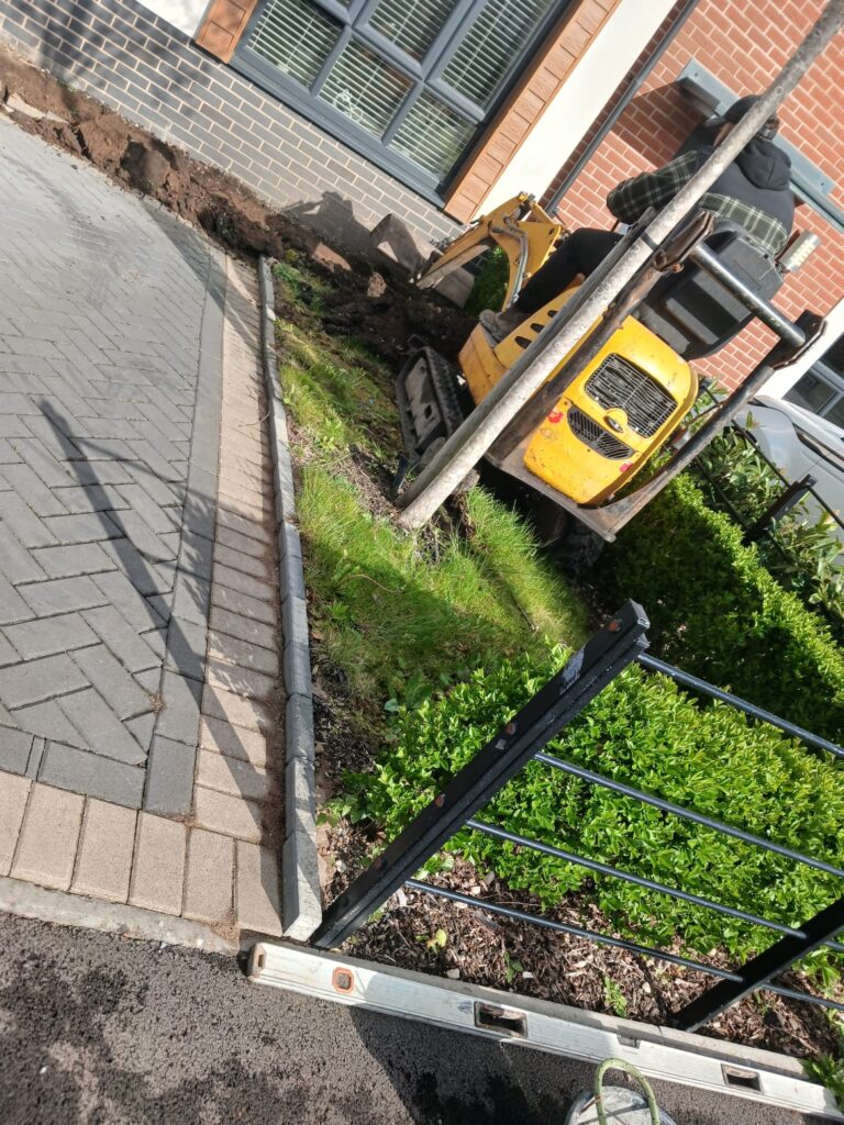 Block paving driveways in Radyr