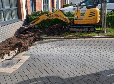 Block paving driveways in Radyr
