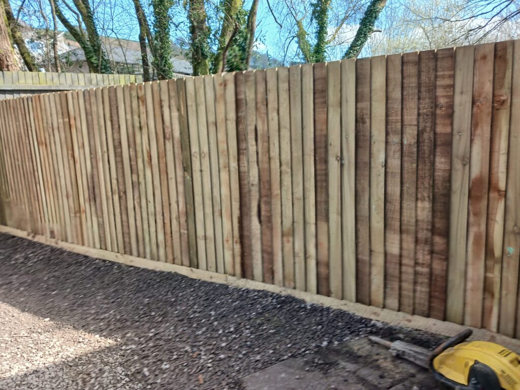 Garden fencing in Cardiff