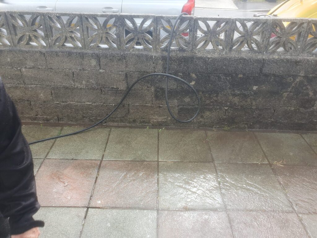 Jet Washing Patio In Port Talbot