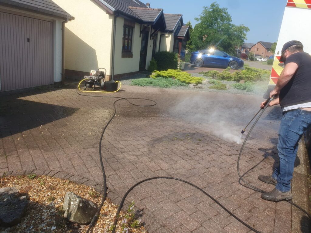 driveway cleaning bridgend